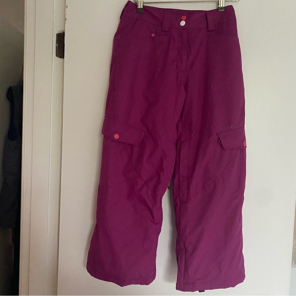 Below Zero girls snow Ski pants 128 US 8